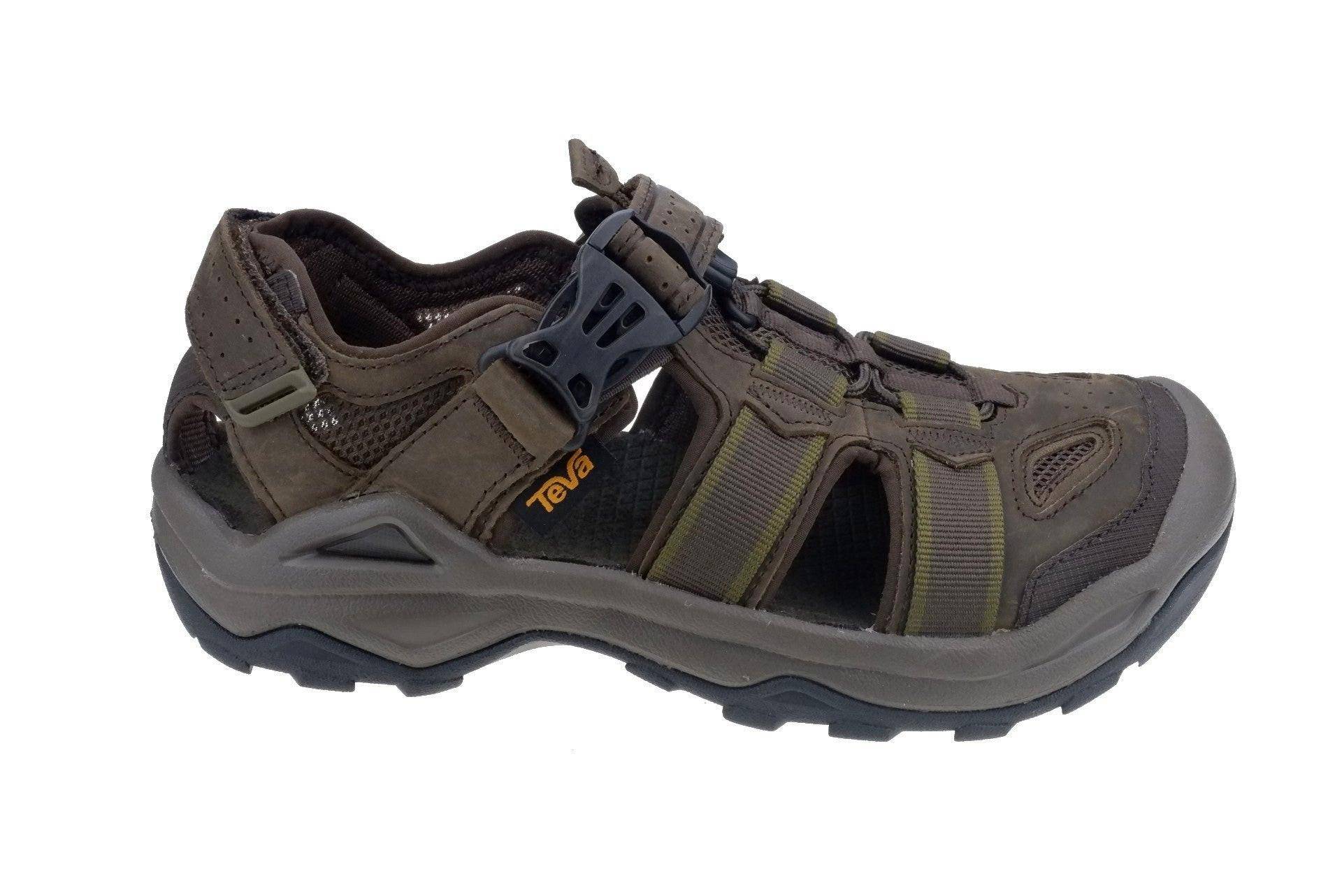 Omnium - Leder Sandale Herren Braun 40.5 von TEVA