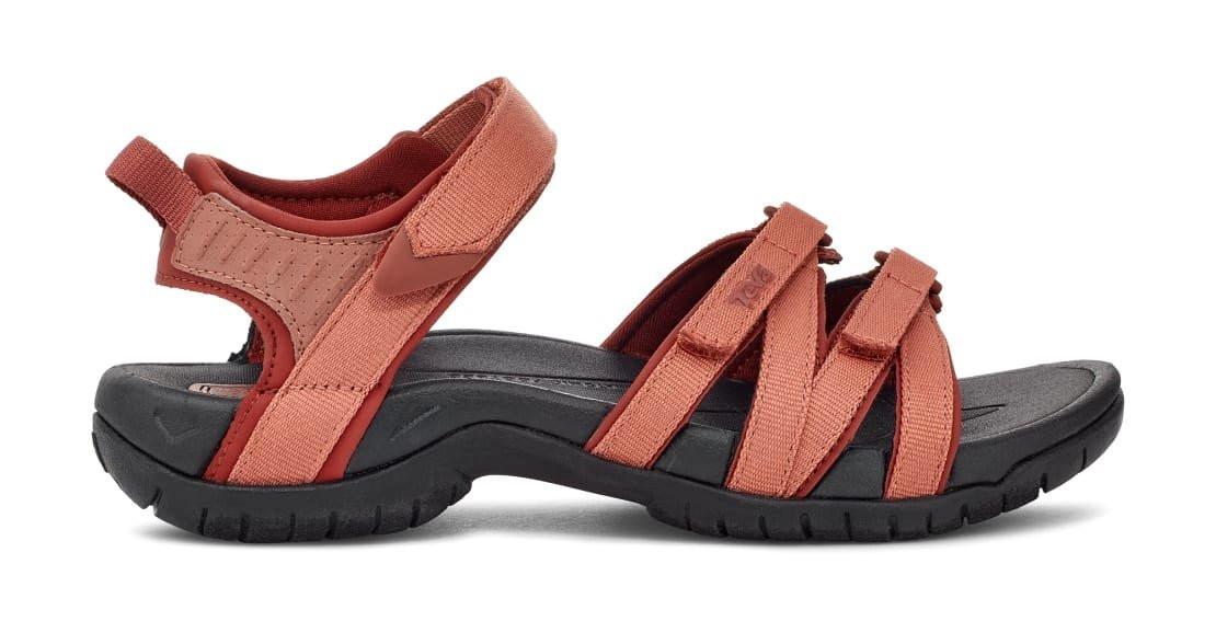 Tirra - Synthetik Wandersandale Damen Rot 37 von TEVA