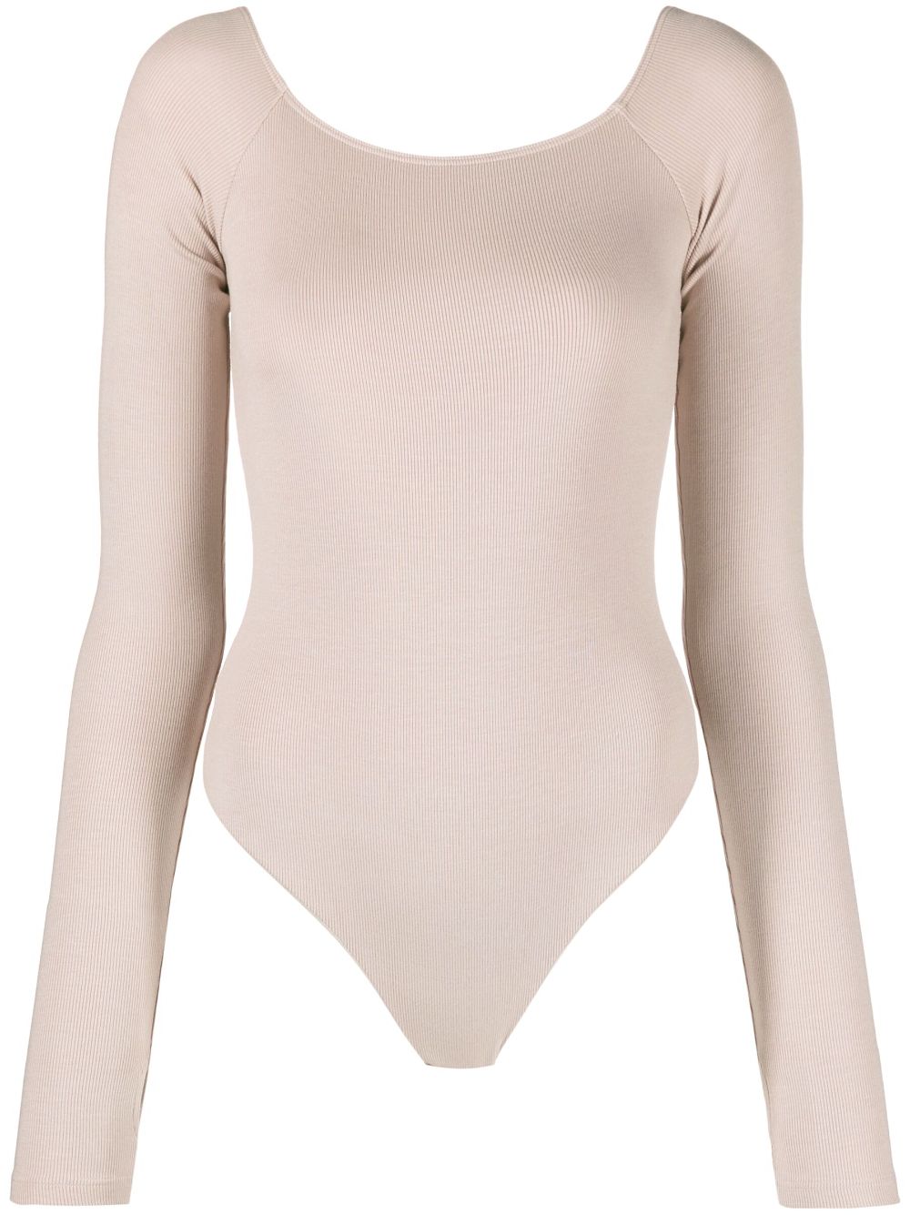 THE ANDAMANE Nadia ribbed-knit bodysuit - Pink von THE ANDAMANE