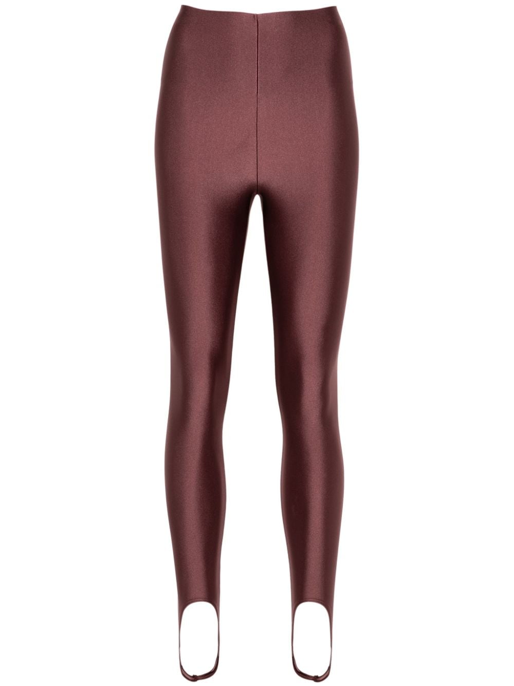 THE ANDAMANE New Holly stirrup leggings - Purple von THE ANDAMANE