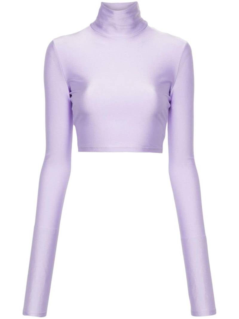THE ANDAMANE Orchid high-neck top - Purple von THE ANDAMANE