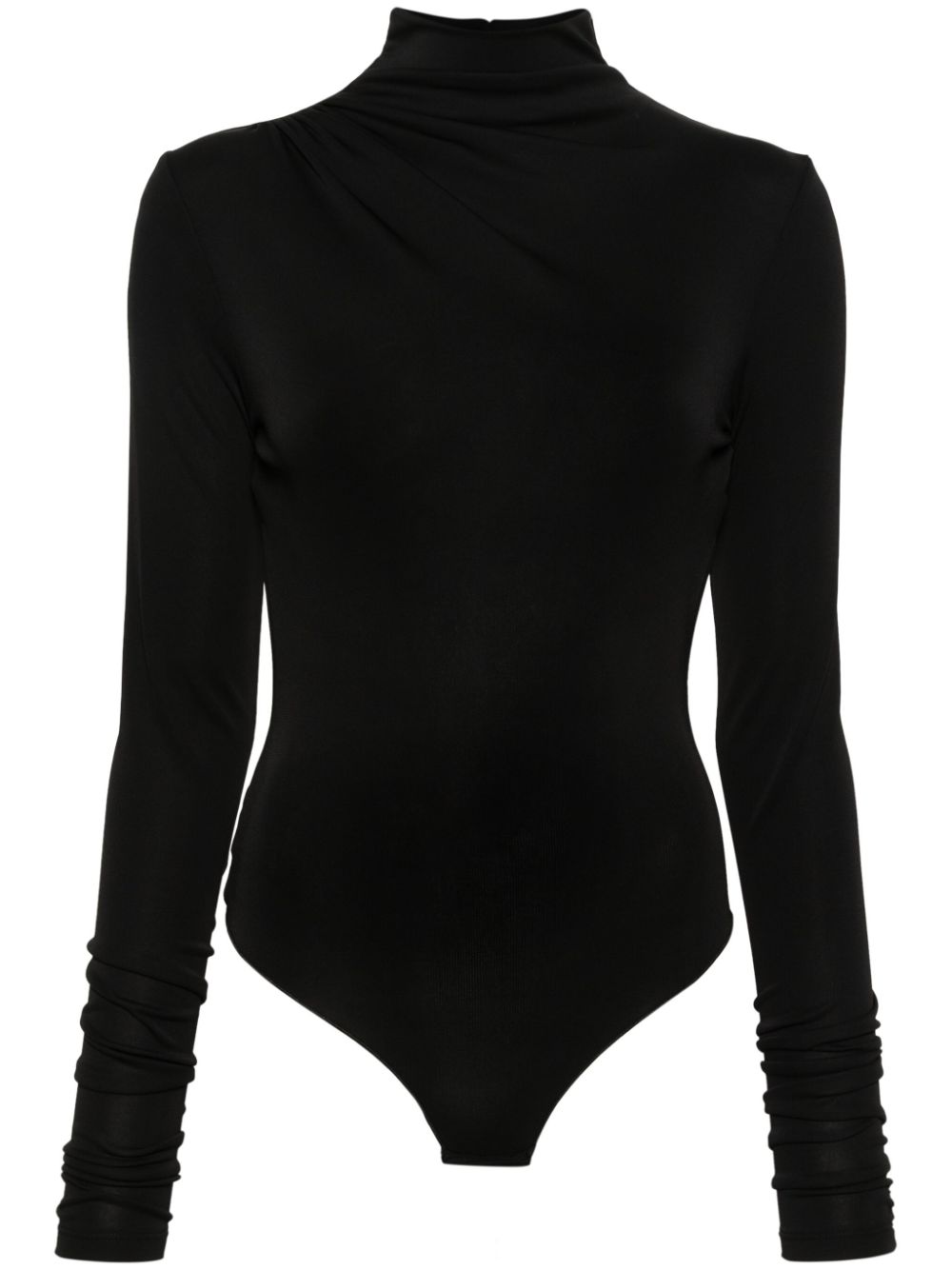 THE ANDAMANE open-back bodysuit - Black von THE ANDAMANE