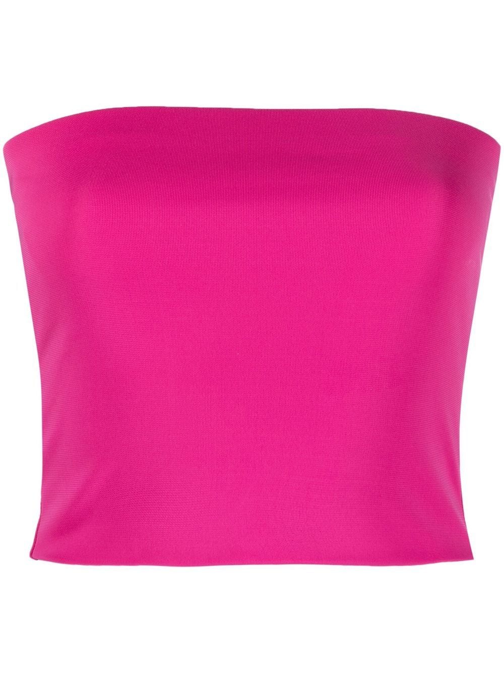 THE ANDAMANE Gwen strapless tube top - Pink von THE ANDAMANE