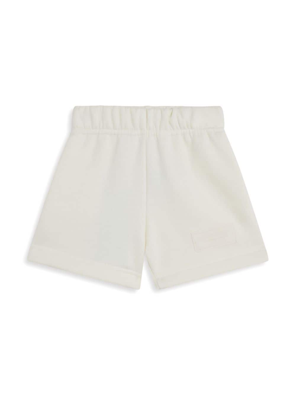 THE GIVING MOVEMENT cotton-blend track shorts - White von THE GIVING MOVEMENT