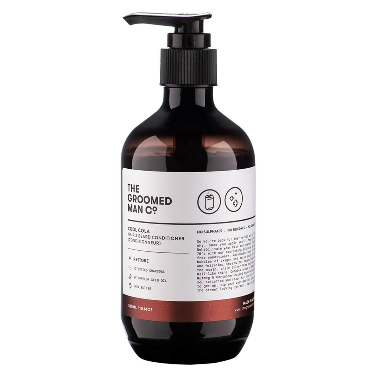 THE GROOMED MAN CO. - Cool Cola Hair & Beard Conditioner THE GROOMED MAN CO. - Cool Cola Hair & Beard Conditioner von THE GROOMED MAN CO.