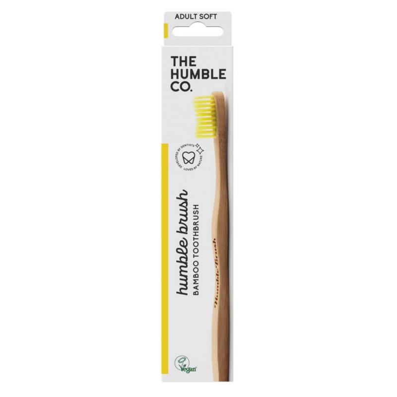 THE HUMBLE CO. - Humble Brush Zahnbürste Erwachsene Gelb von THE HUMBLE CO.