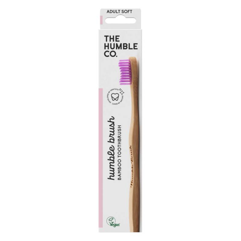 THE HUMBLE CO. - Humble Brush Zahnbürste Erwachsene Lila von THE HUMBLE CO.