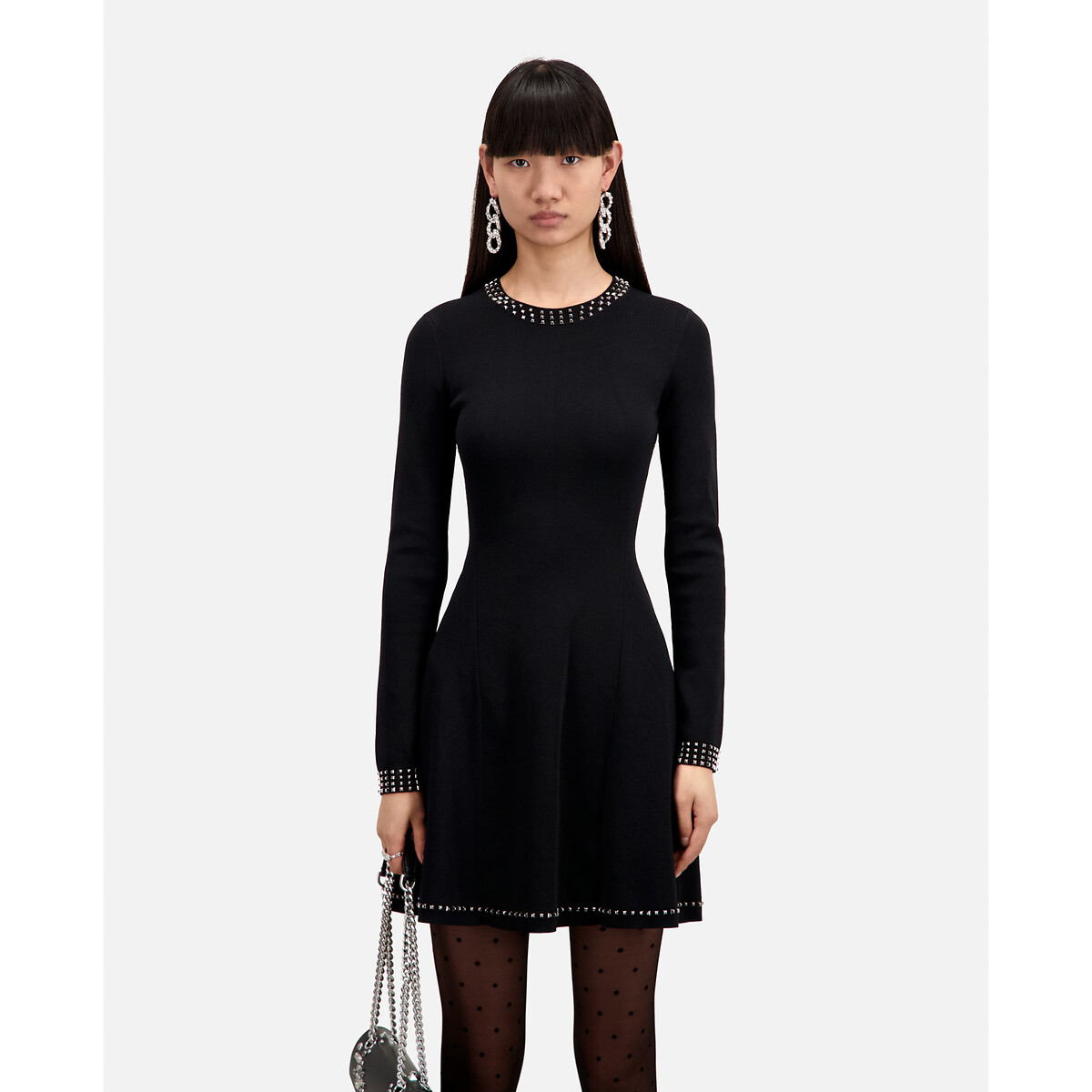 Kurzes Kleid mit betonter Taille von THE KOOPLES