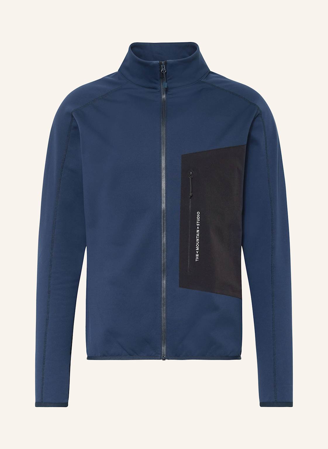 The Mountain Studio Midlayer-Jacke blau The Mountain Studio Midlayer-Jacke blau von THE MOUNTAIN STUDIO