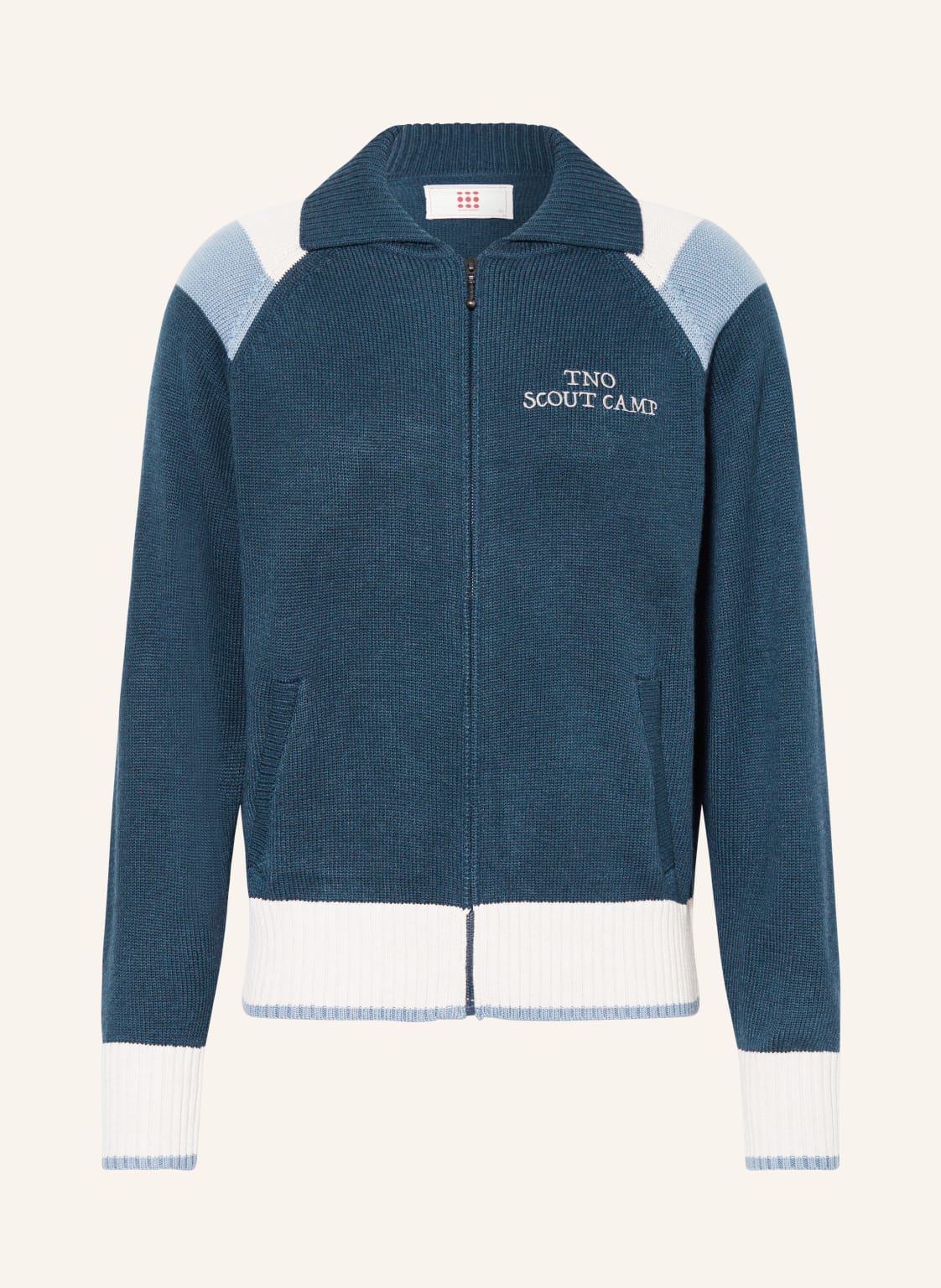 The New Originals Strickjacke Varsity blau von THE NEW ORIGINALS