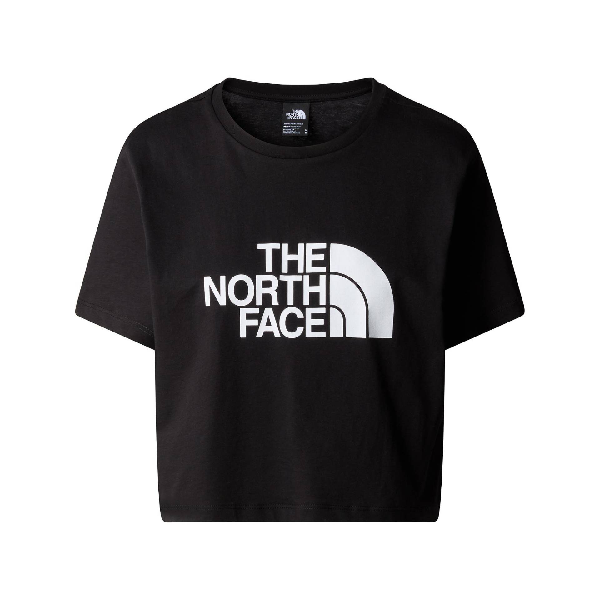 Crop Top Unisex Black L von THE NORTH FACE