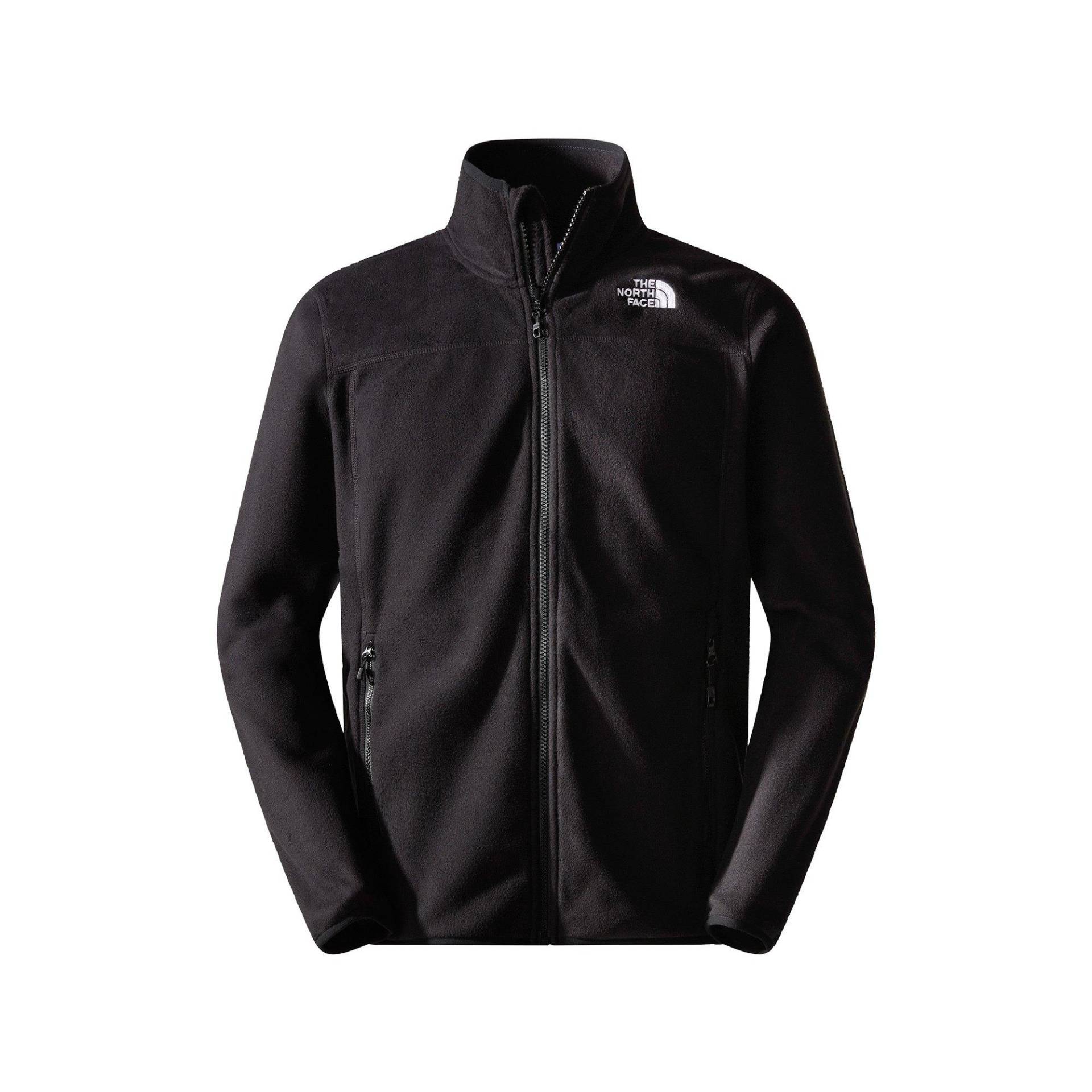 Fleecejacke Ohne Kapuze Herren Black M von THE NORTH FACE