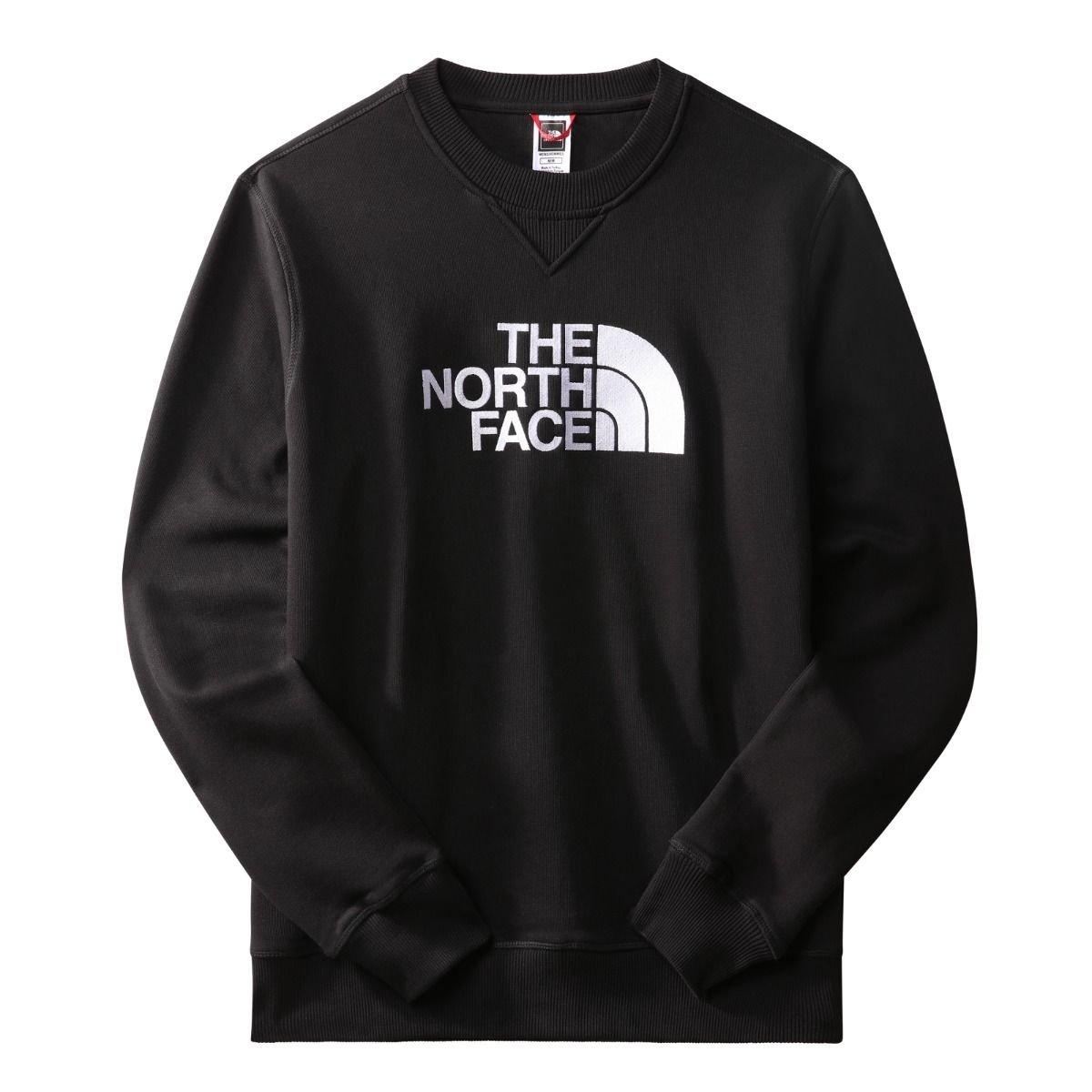 M Drew Peak Crew-l Herren Schwarz L von THE NORTH FACE