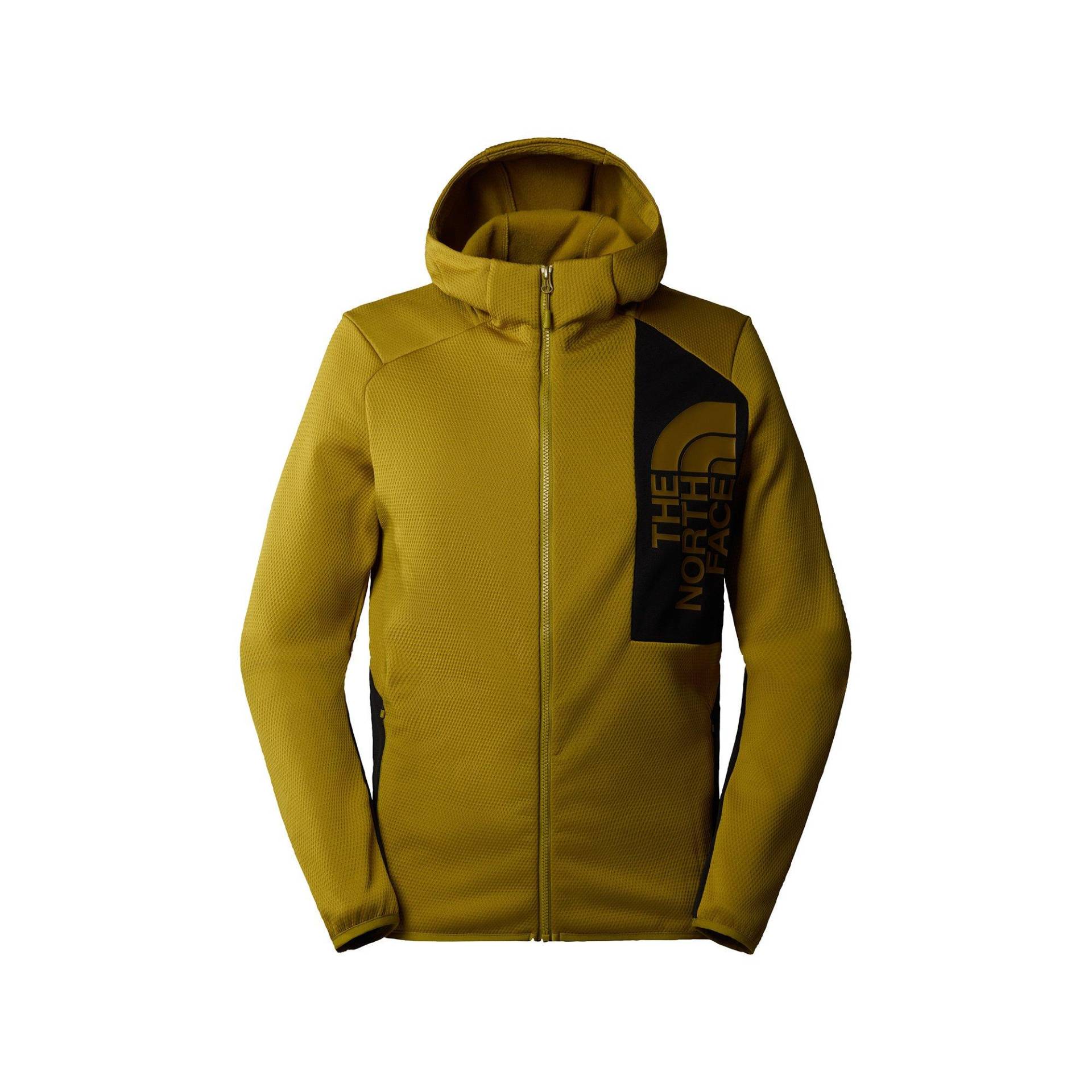 Powerstretch Jacke Mit Kapuze Herren Dunkelgrün S von THE NORTH FACE