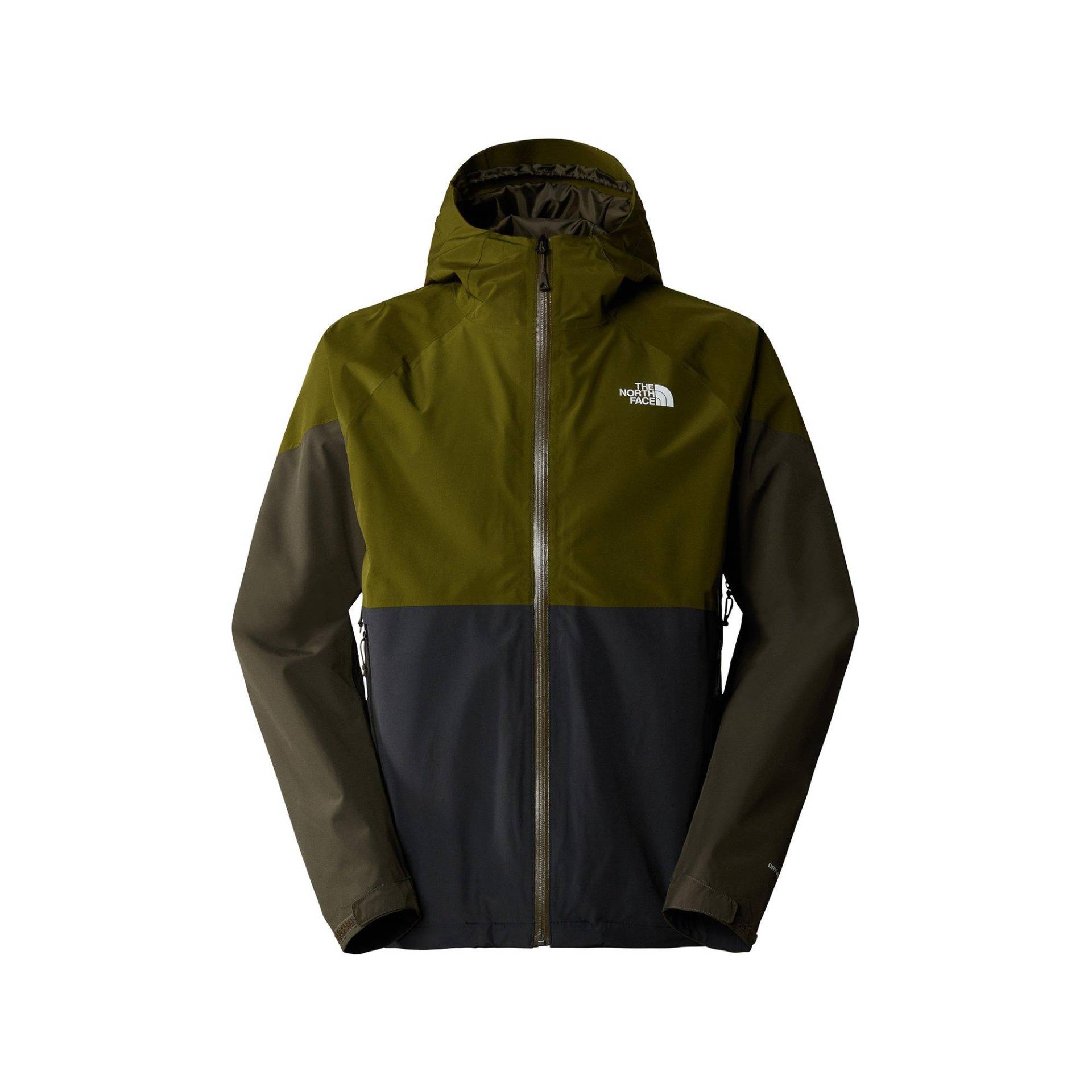 Trekkingjacke Mit Kapuze Herren Olivegrün L von THE NORTH FACE