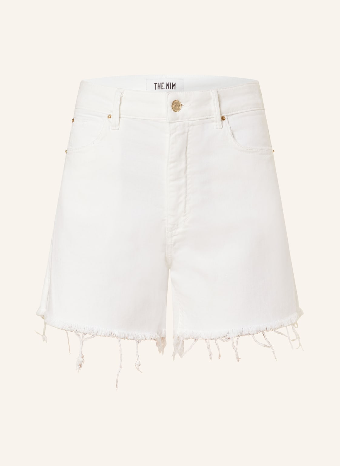 The.Nim Standard Jeansshorts weiss von THE.NIM STANDARD