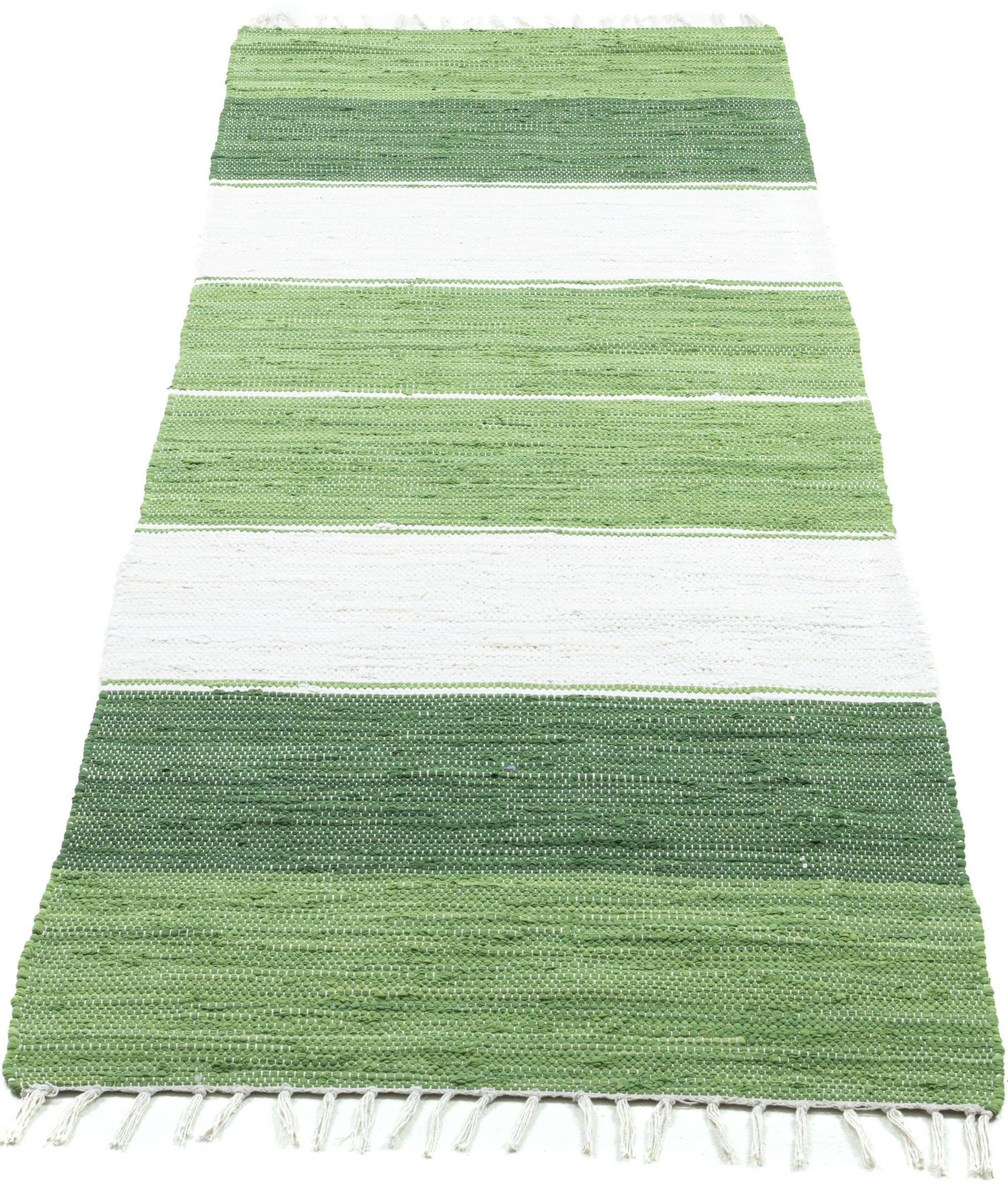 THEKO Läufer »Stripe Cotton«, rechteckig von THEKO