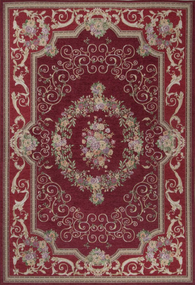 THEKO Teppich »Flomi Florentina«, rechteckig, 4 mm Höhe, Flachgewebe, Orient-Optik, ideal im Wohnzimmer & Schlafzimmer von THEKO