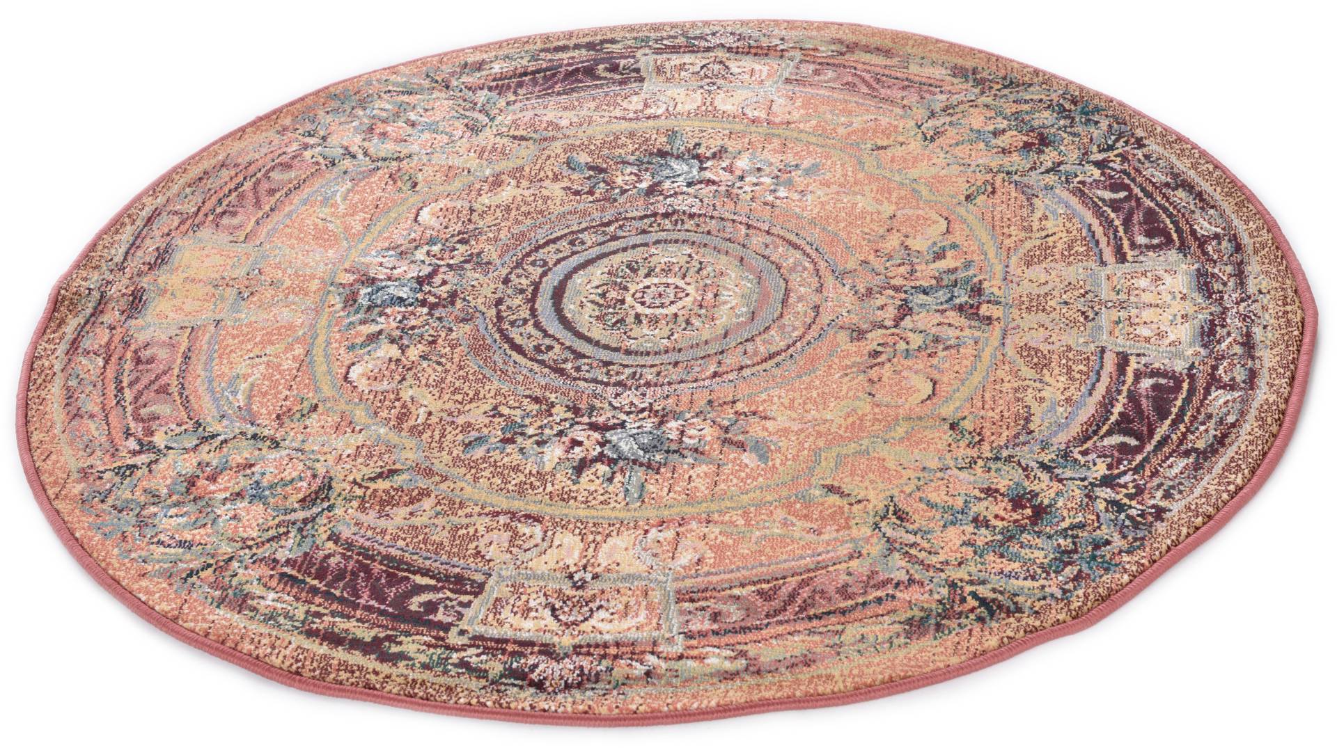 THEKO Teppich »Gabiro 856«, rund, 10 mm Höhe, Kurzflor, Orient-Optik, ideal im Wohnzimmer & Schlafzimmer THEKO Teppich »Gabiro 856«, rund, 10 mm Höhe, Kurzflor, Orient-Optik, ideal im Wohnzimmer & Schlafzimmer von THEKO