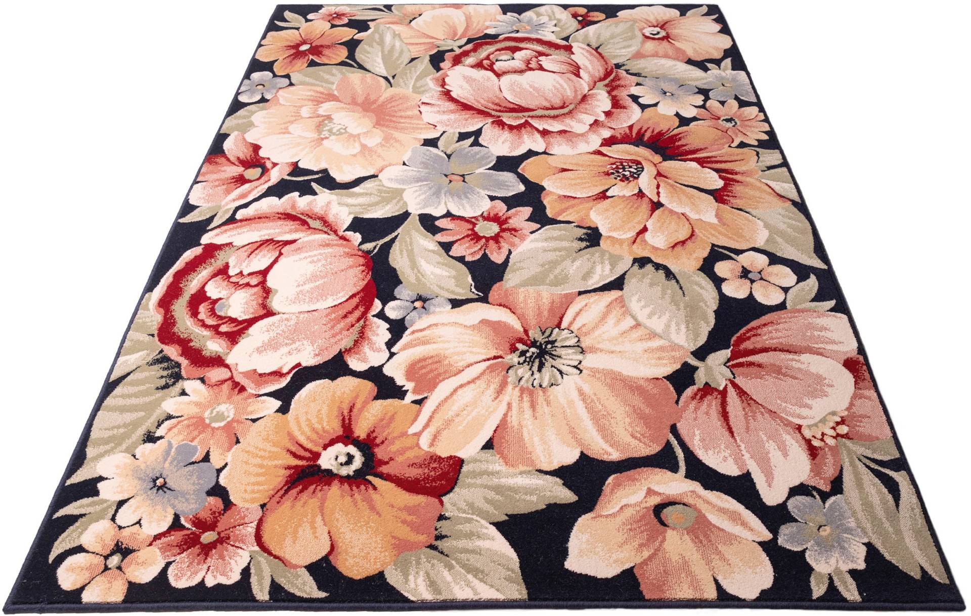 THEKO Wollteppich »Floresti 7091«, rechteckig, 10 mm Höhe, reine Wolle, romantisches Blumen Design THEKO Wollteppich »Floresti 7091«, rechteckig, 10 mm Höhe, reine Wolle, romantisches Blumen Design von THEKO
