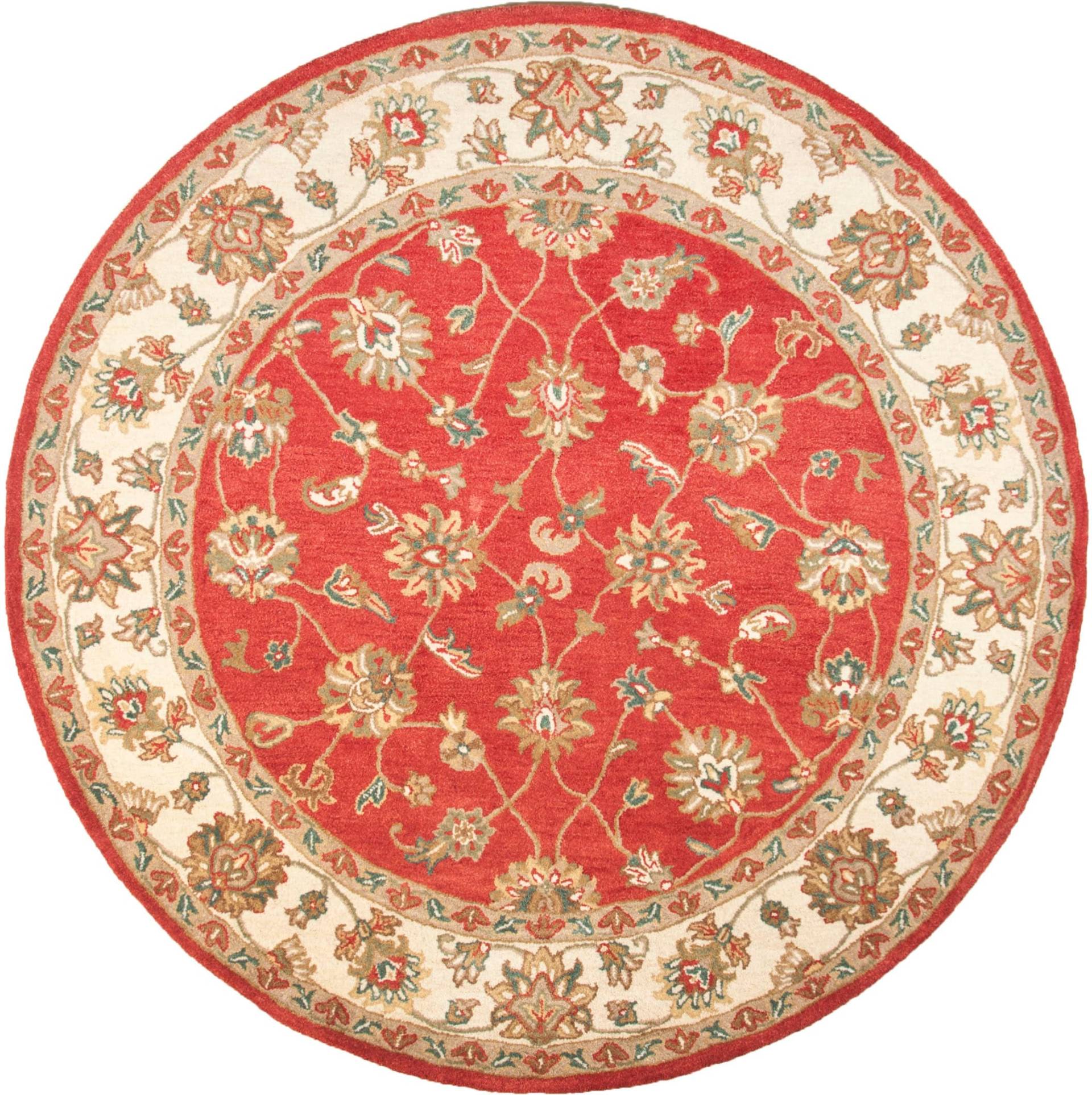 THEKO Wollteppich »Royal Ziegler 503«, rund, 14 mm Höhe, reine Wolle, handgetuftet, Orient-Optik THEKO Wollteppich »Royal Ziegler 503«, rund, 14 mm Höhe, reine Wolle, handgetuftet, Orient-Optik von THEKO