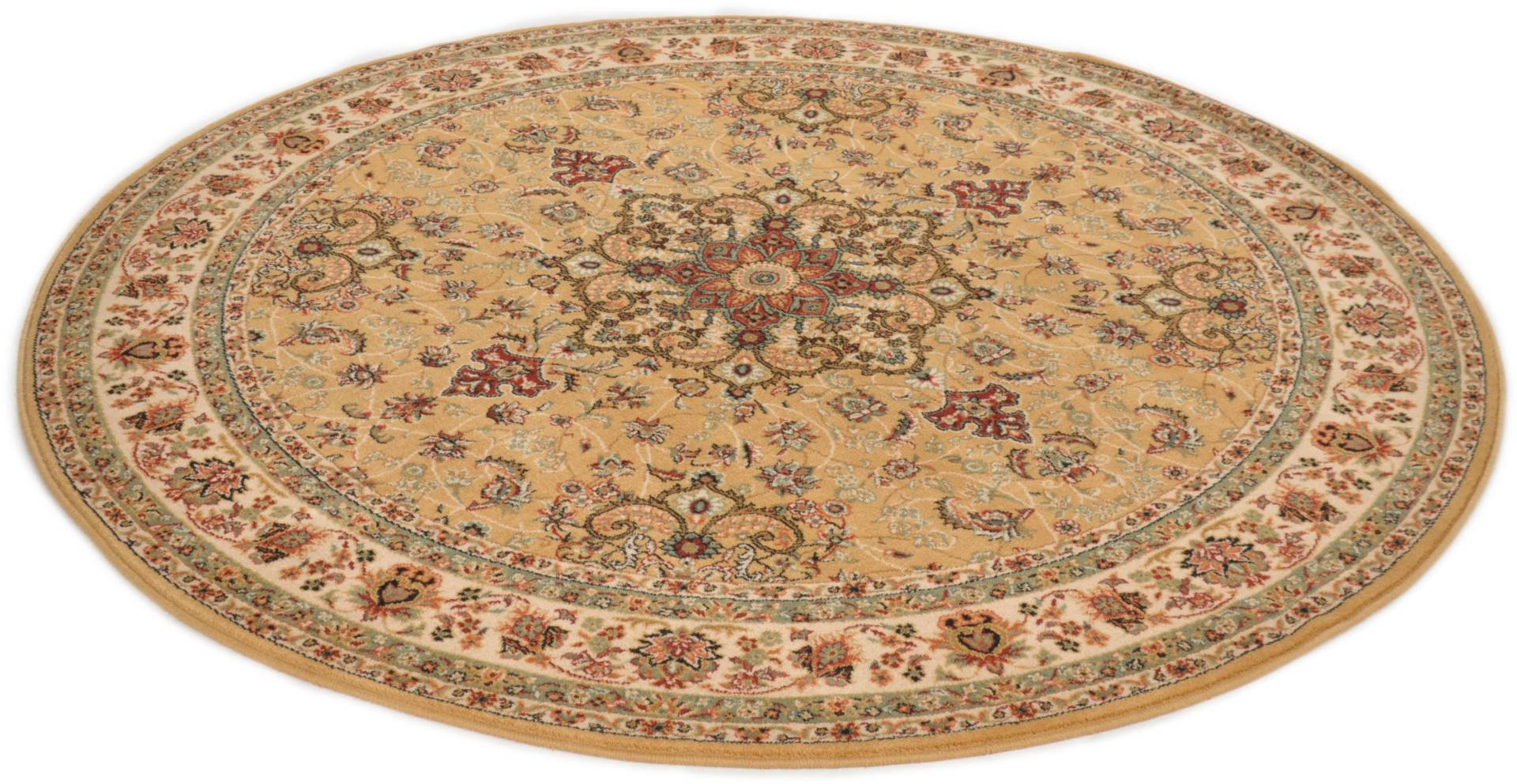 THEKO Wollteppich »Turan 859«, rund, 12 mm Höhe, reine Wolle, Orient-Optik, ideal im Wohnzimmer & Schlafzimmer THEKO Wollteppich »Turan 859«, rund, 12 mm Höhe, reine Wolle, Orient-Optik, ideal im Wohnzimmer & Schlafzimmer von THEKO
