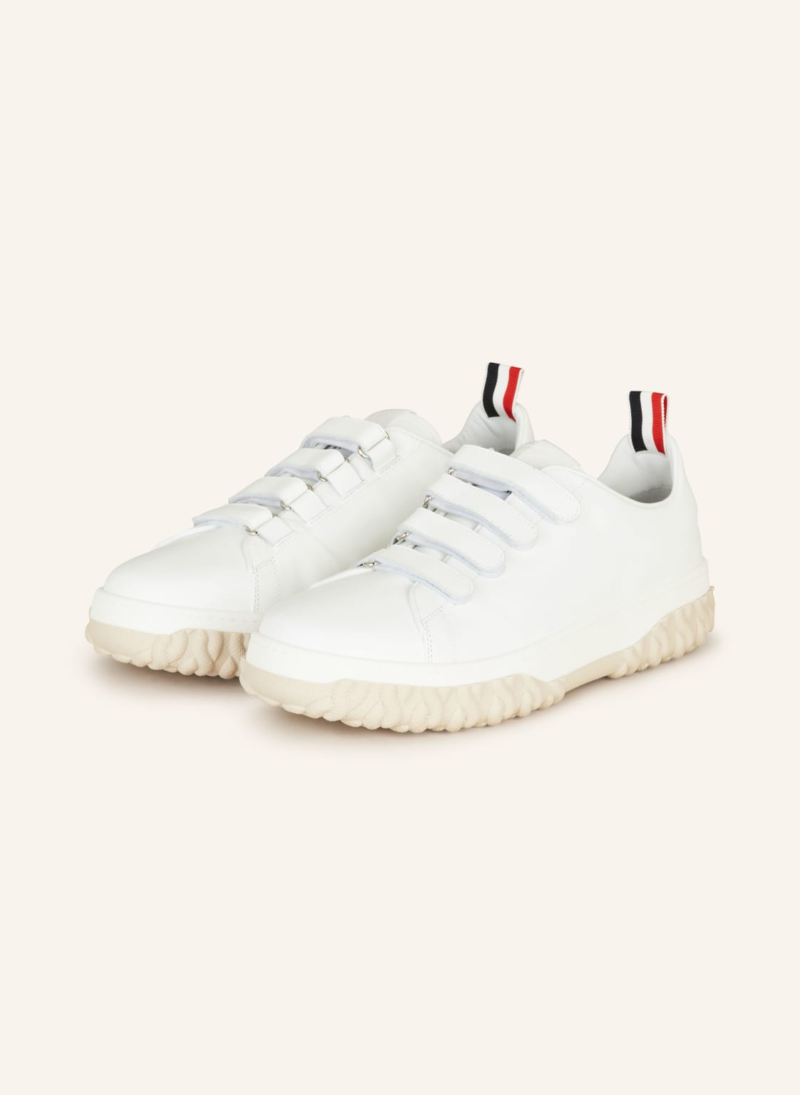 Thom Browne. Sneaker weiss von THOM BROWNE.