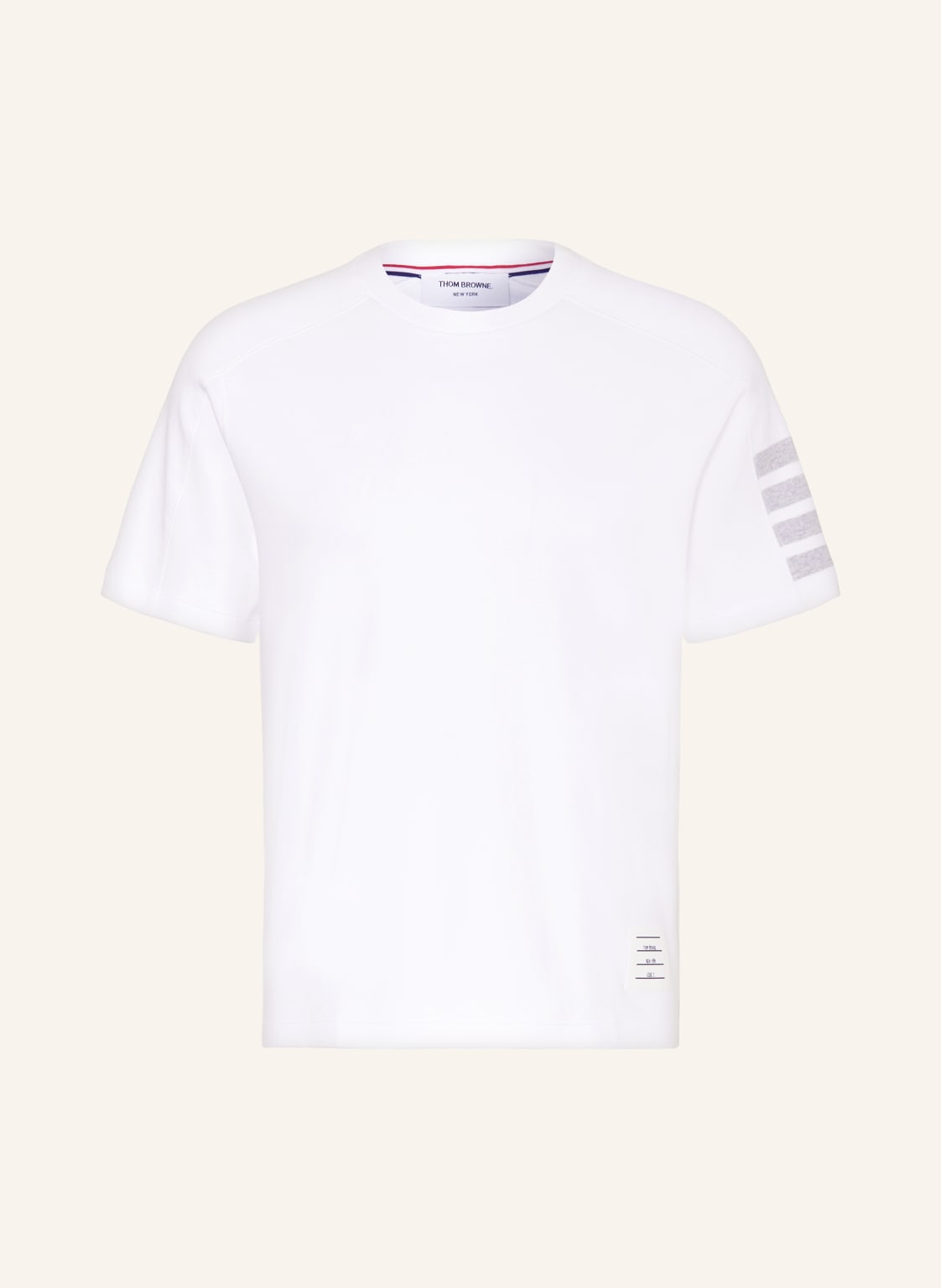 Thom Browne. T-Shirt weiss von THOM BROWNE.