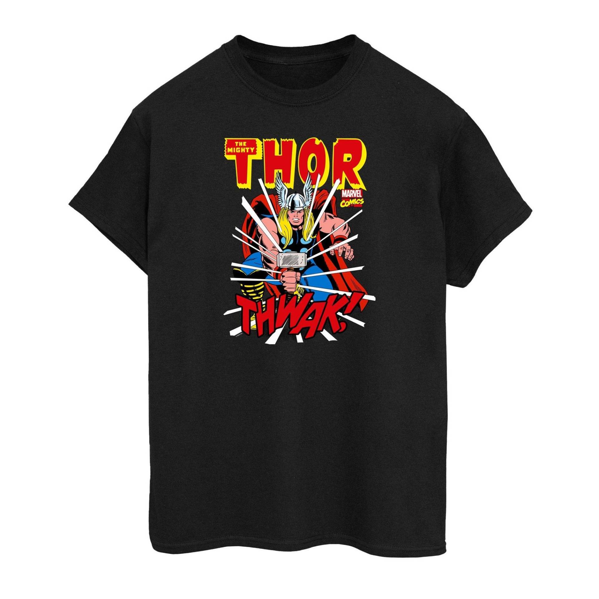 Thwak Tshirt Herren Schwarz 3XL von THOR