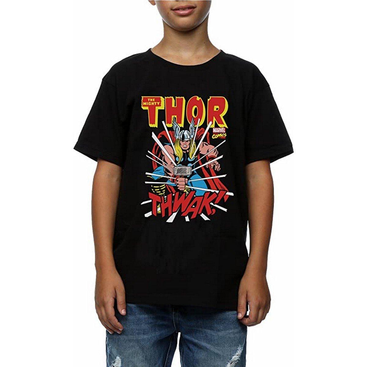 Thwak Tshirt Jungen Schwarz 116 von THOR