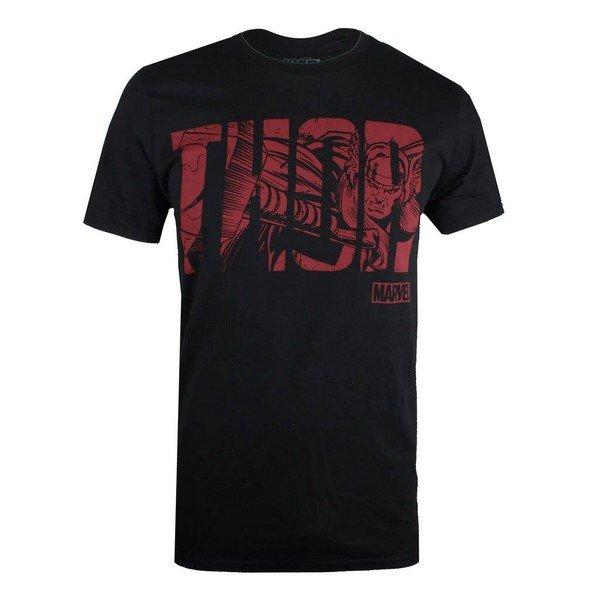 Tshirt Herren Schwarz S von THOR