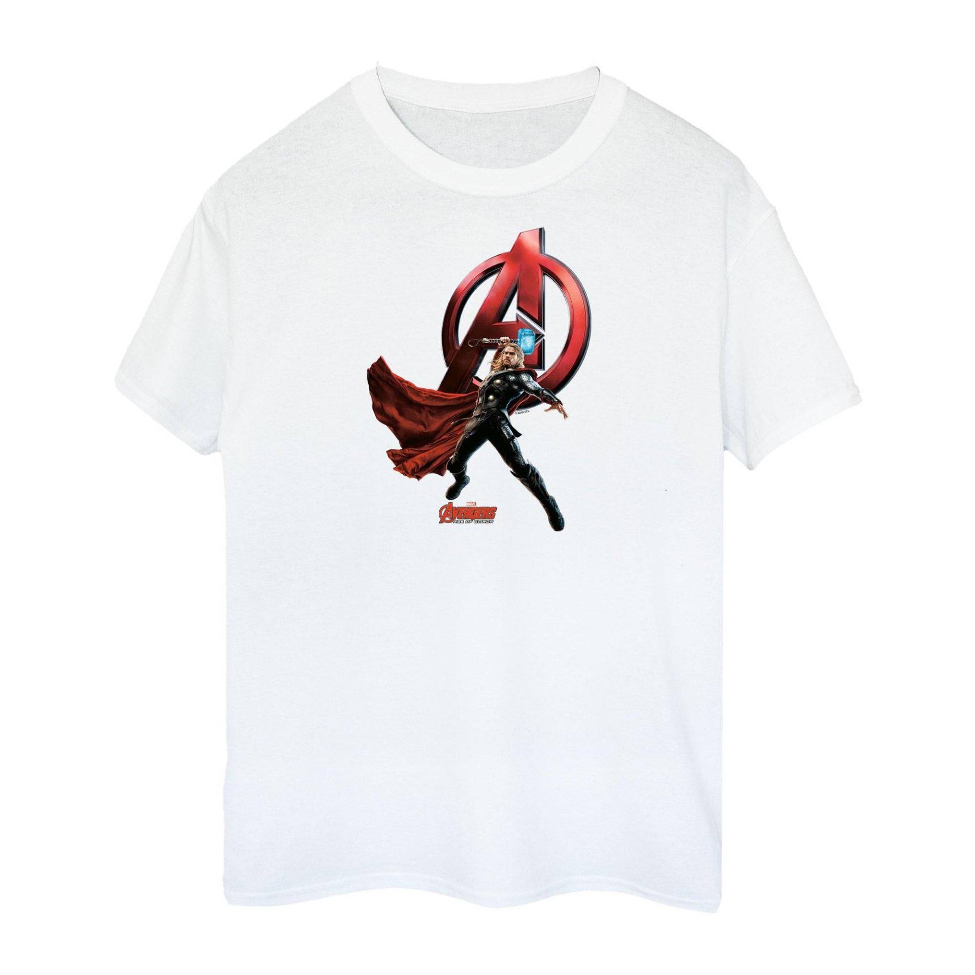 Tshirt Herren Weiss M von THOR