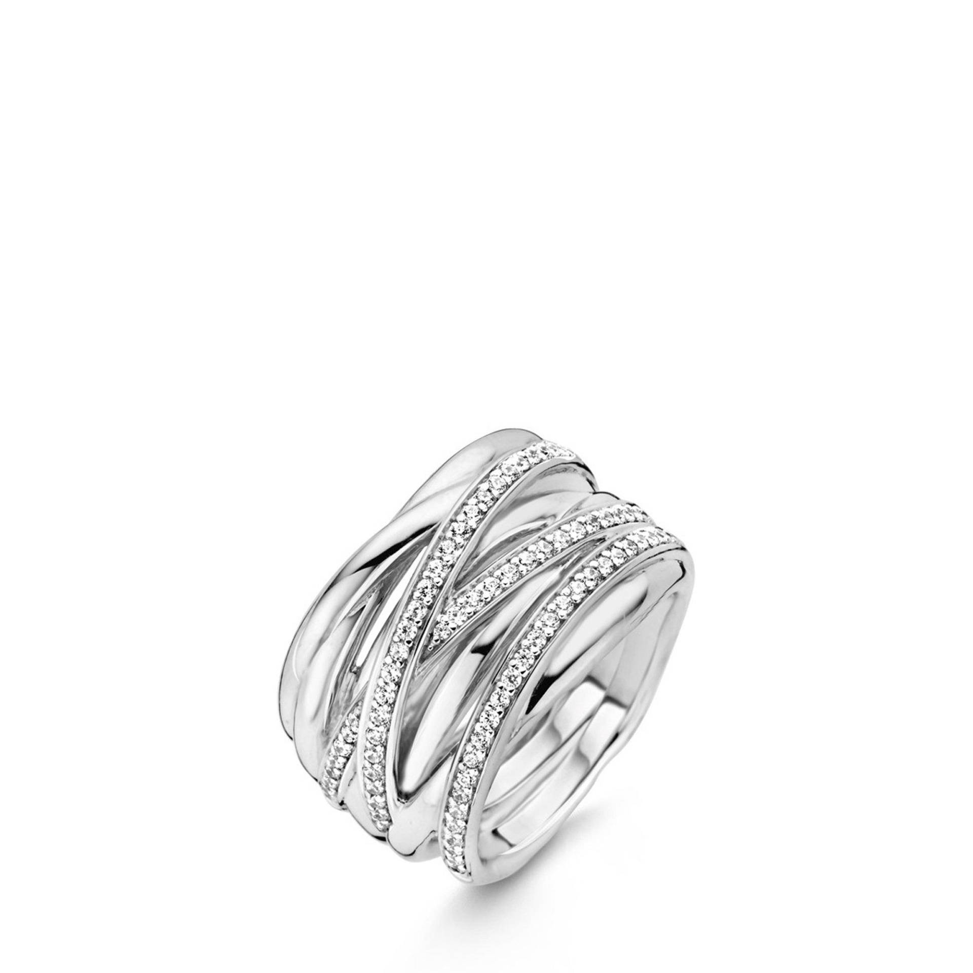 Ring Damen Silberfarben 50 von TI SENTO