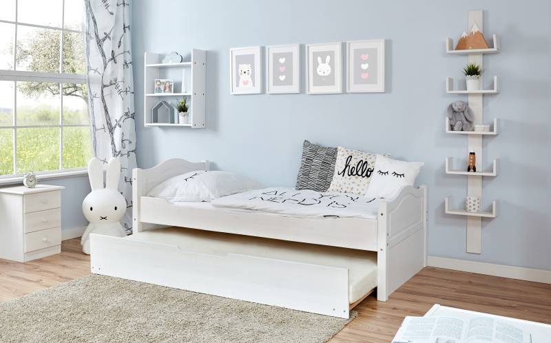 Ticaa Jugendbett »Leni«, Einzelbett, inkl. Zusatzbett und Rollrost von TICAA