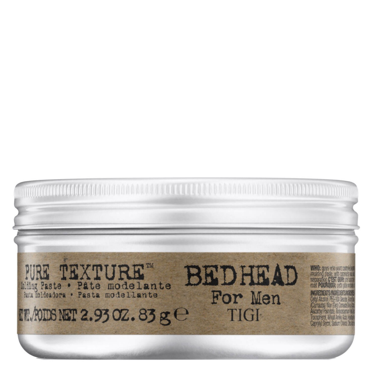 Bed Head For Men - Pure Texture Molding Paste von TIGI