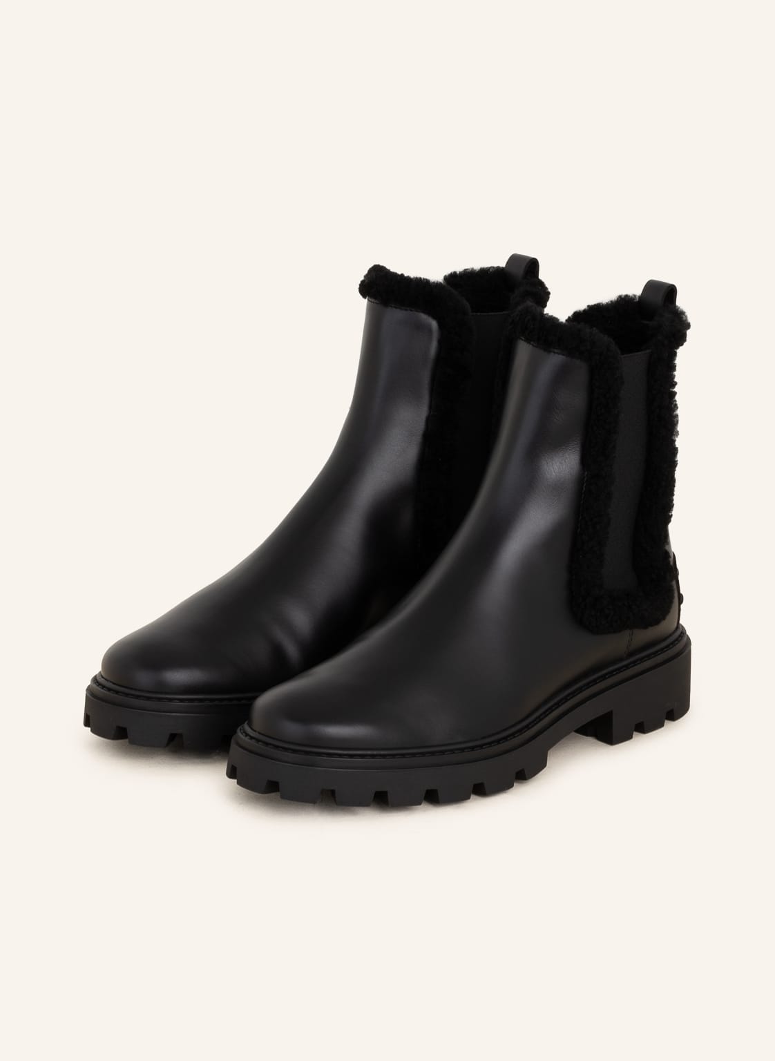 Tod's Chelsea-Boots Gomma schwarz von TOD'S