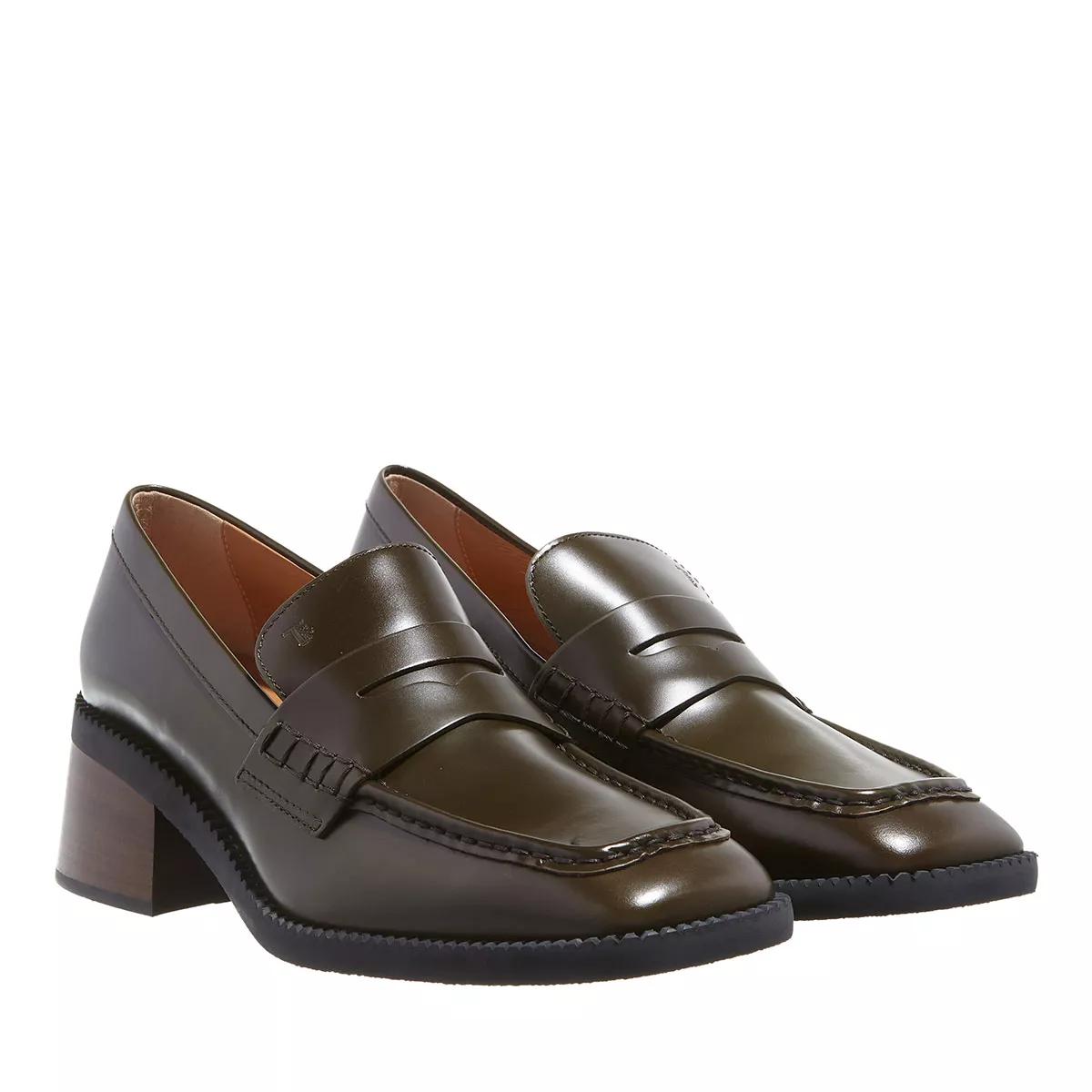 Tod's Loafers & Ballerinas - Heeled Loafers - Gr. 37 (EU) - in Grün - für Damen von TOD'S