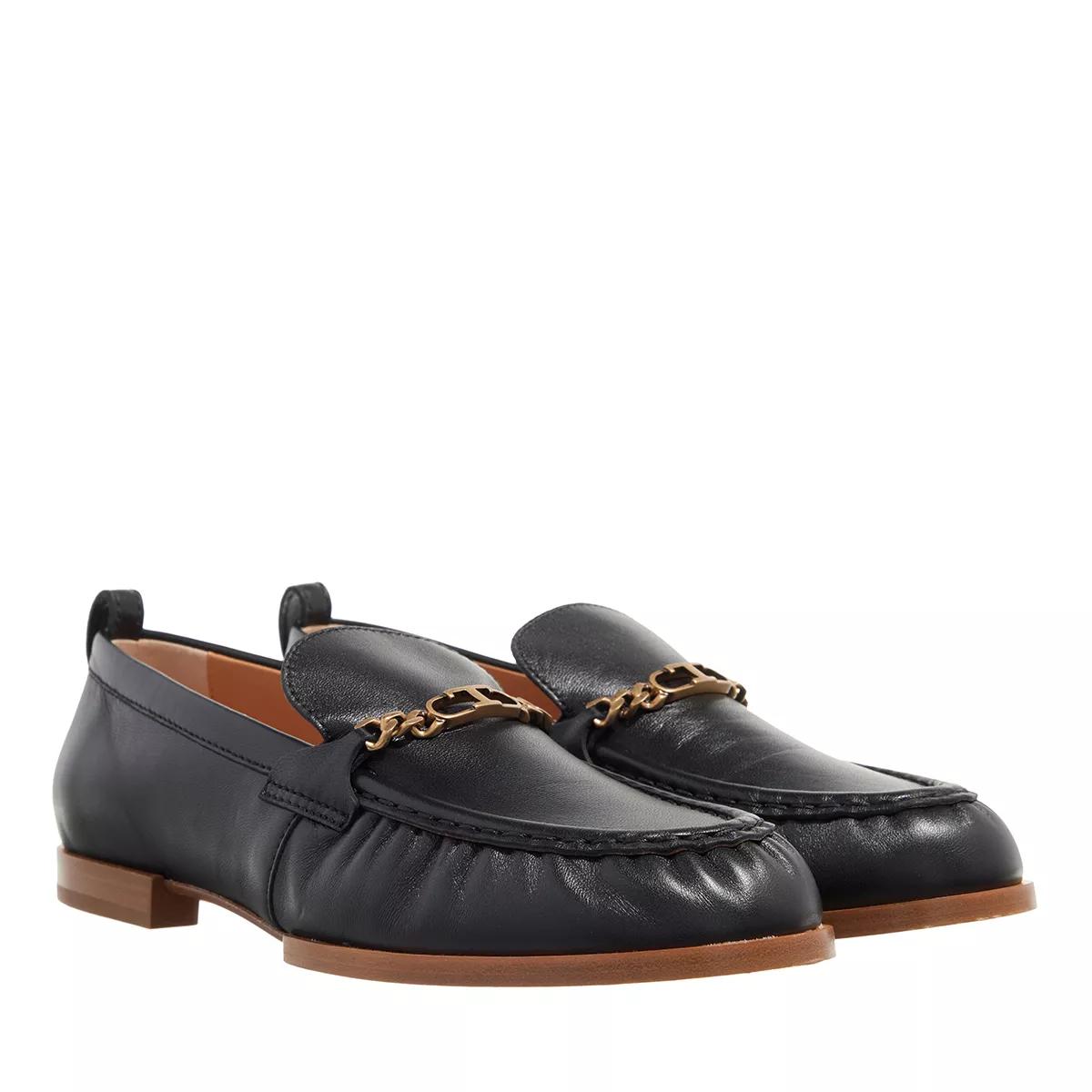 Tod's Loafers & Ballerinas - Loafer Leather - Gr. 38,5 (EU) - in Schwarz - für Damen von TOD'S