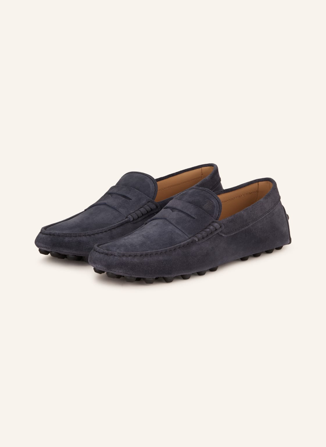 Tod's Mokassins Gommino blau von TOD'S