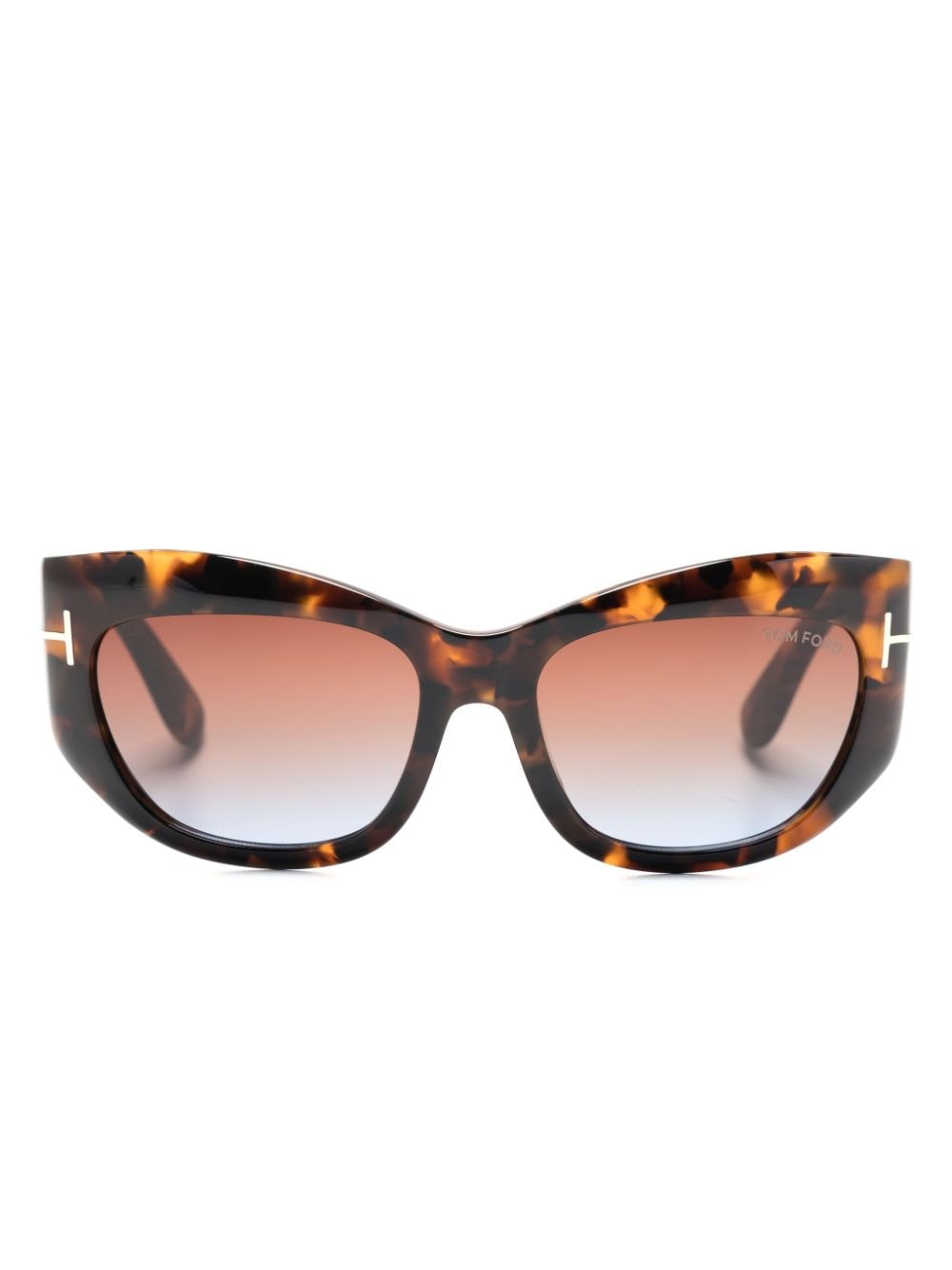TOM FORD Eyewear Brianna cat-eye sunglasses - Brown von TOM FORD Eyewear