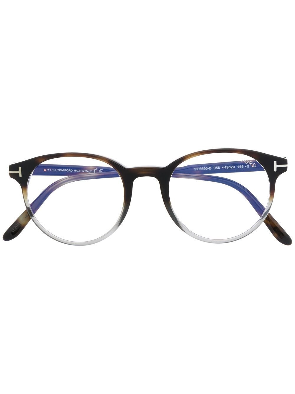 TOM FORD Eyewear FT5695-B pantos-frame glasses - Brown von TOM FORD Eyewear