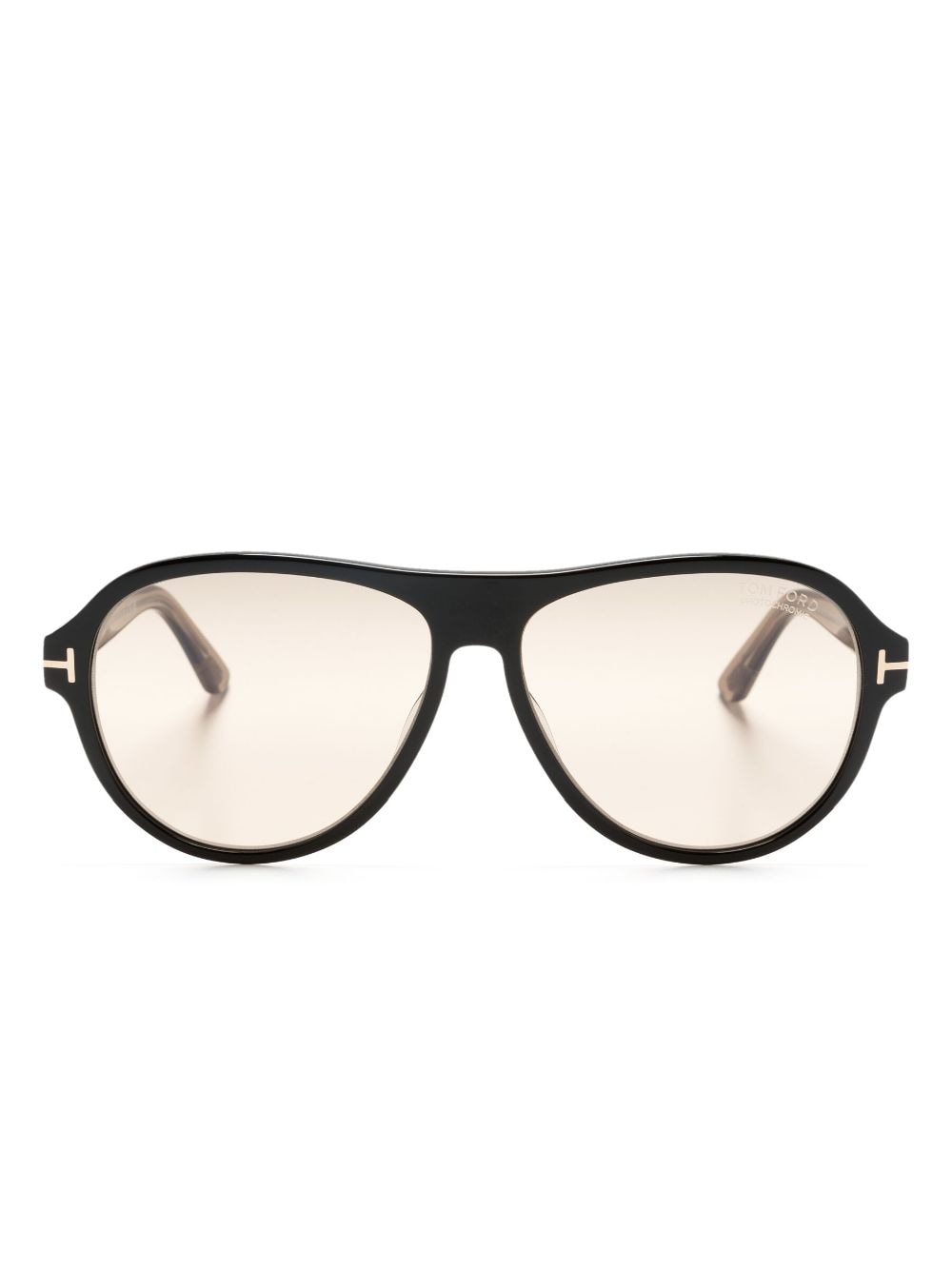 TOM FORD Eyewear Quincy pilot-frame sunglasses - Black von TOM FORD Eyewear