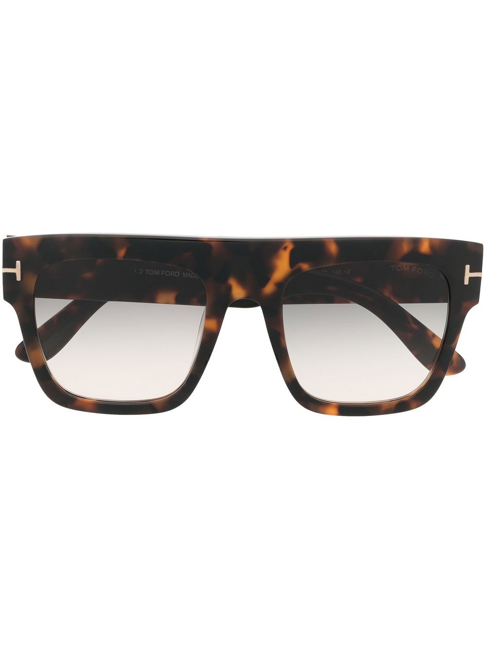 TOM FORD Eyewear Renee square-frame sunglasses - Brown von TOM FORD Eyewear