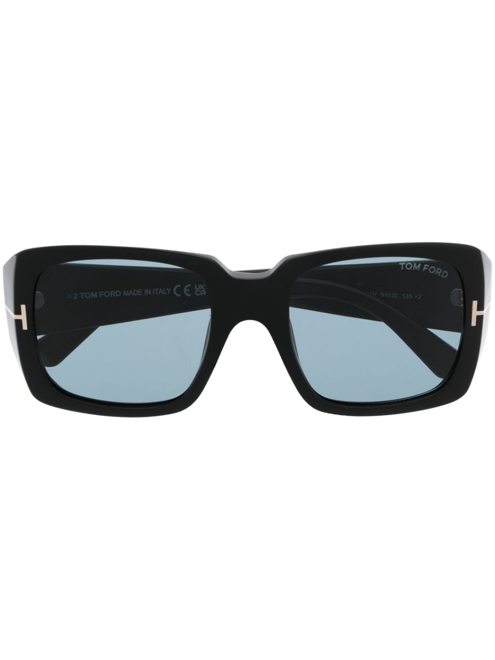 TOM FORD Eyewear Ryder 02 square-frame sunglasses - Black von TOM FORD Eyewear