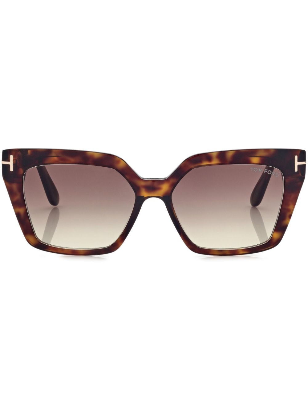TOM FORD Eyewear Winona cat-eye frame sunglasses - Brown von TOM FORD Eyewear