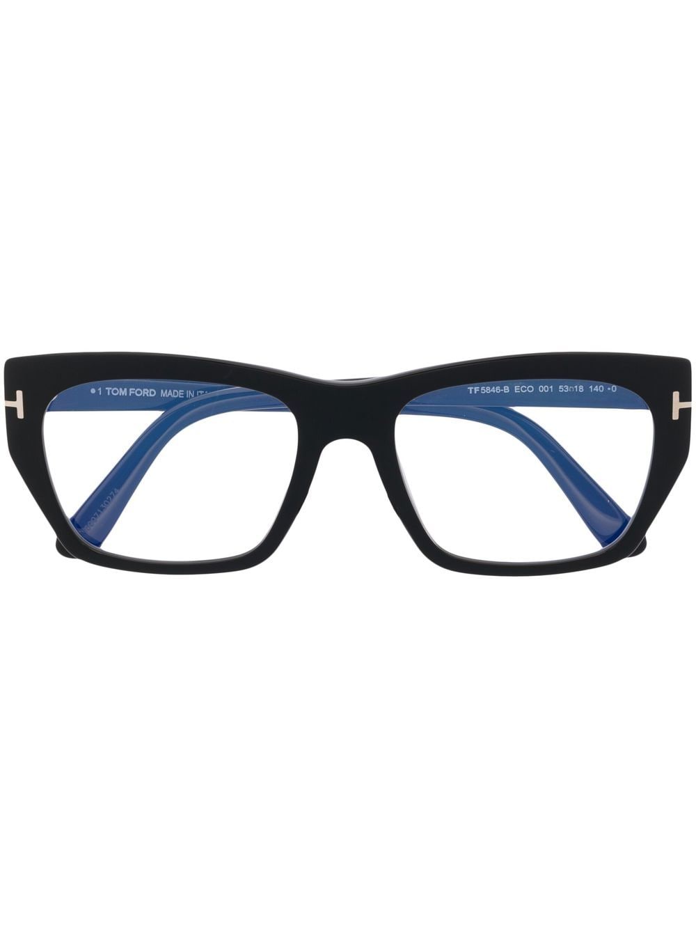 TOM FORD Eyewear cat eye-frame glasses - Black von TOM FORD Eyewear