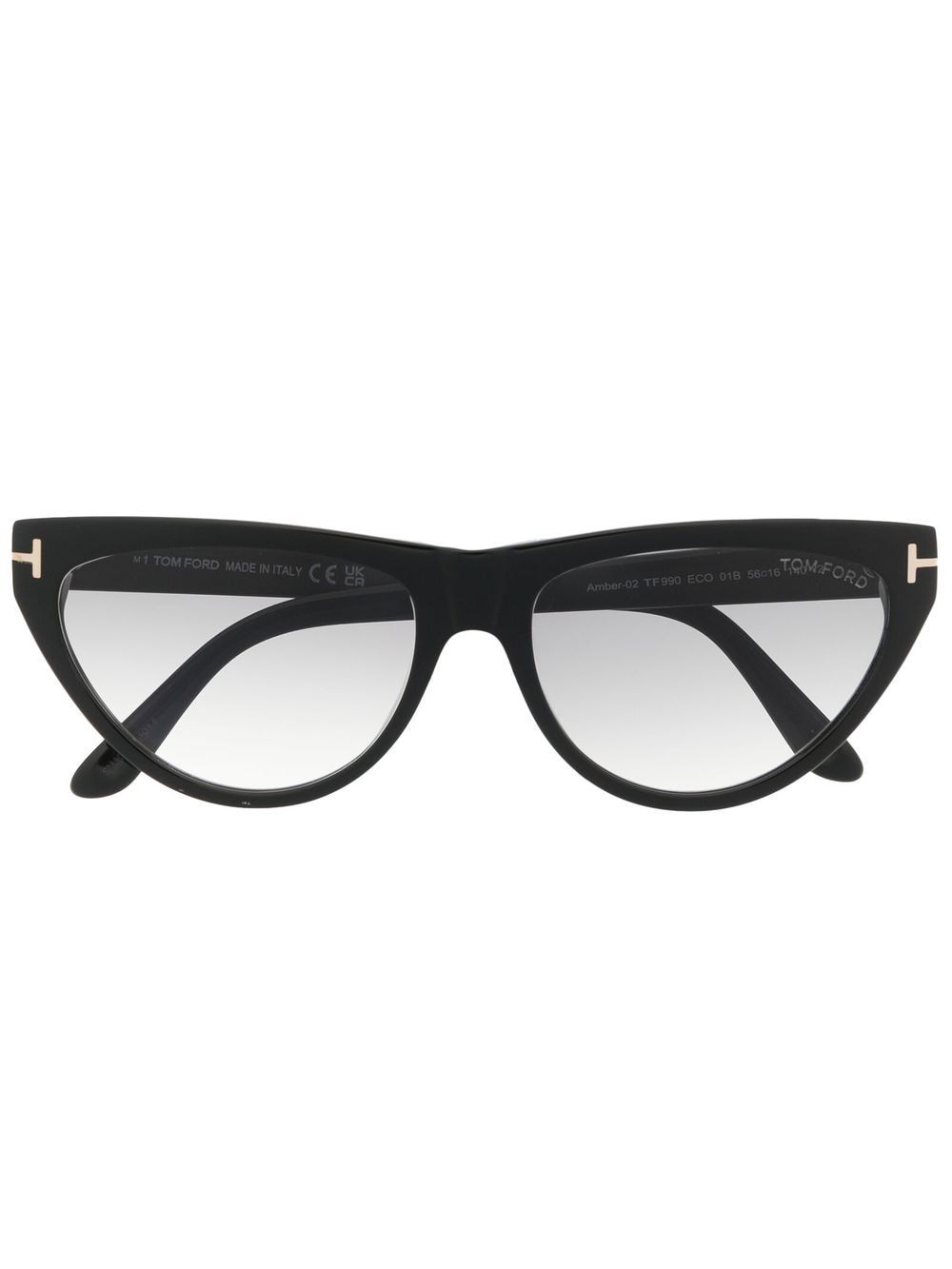 TOM FORD Eyewear cat-eye gradient sunglasses - Black von TOM FORD Eyewear