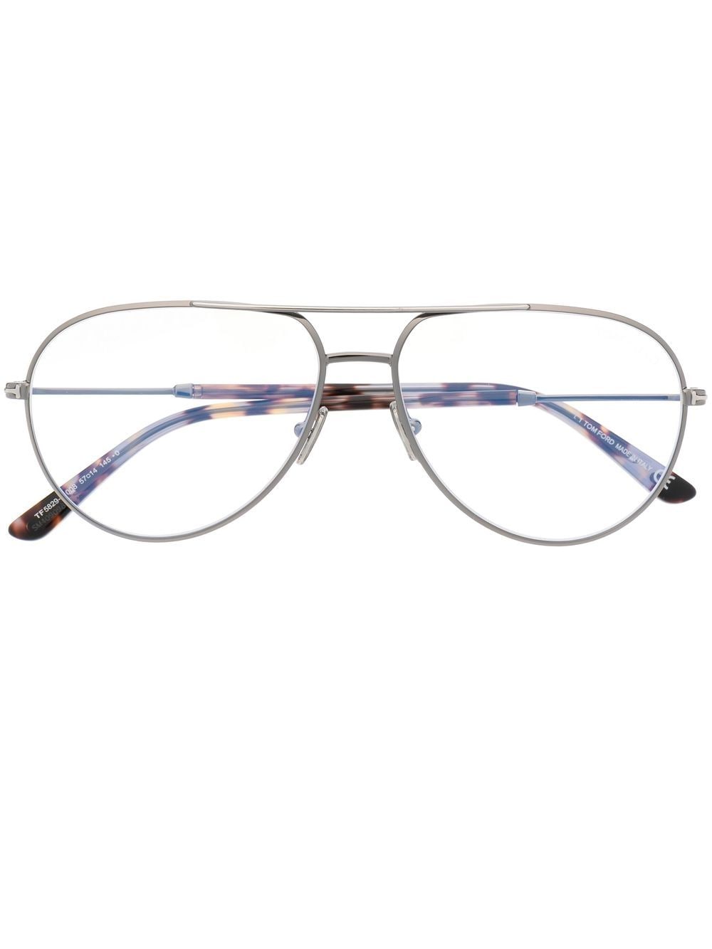 TOM FORD Eyewear double-bridge glasses - Silver von TOM FORD Eyewear