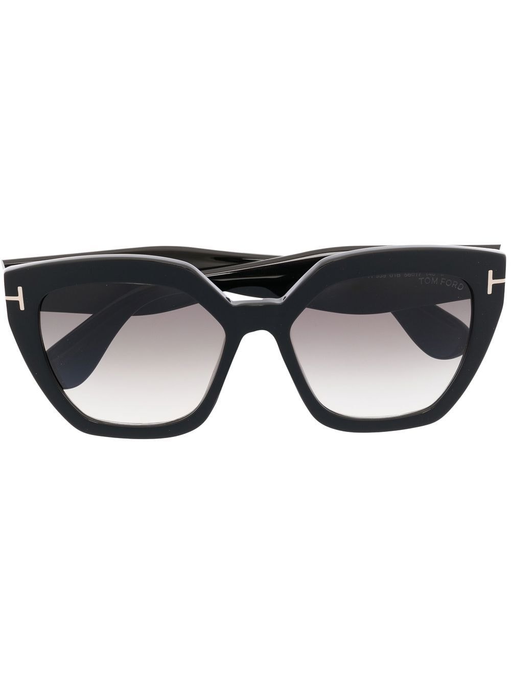 TOM FORD Eyewear oversized-frame sunglasses - Black von TOM FORD Eyewear