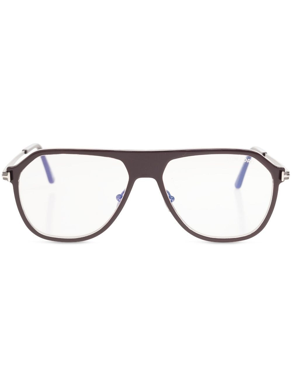 TOM FORD Eyewear pilot-frame glasses - Brown von TOM FORD Eyewear